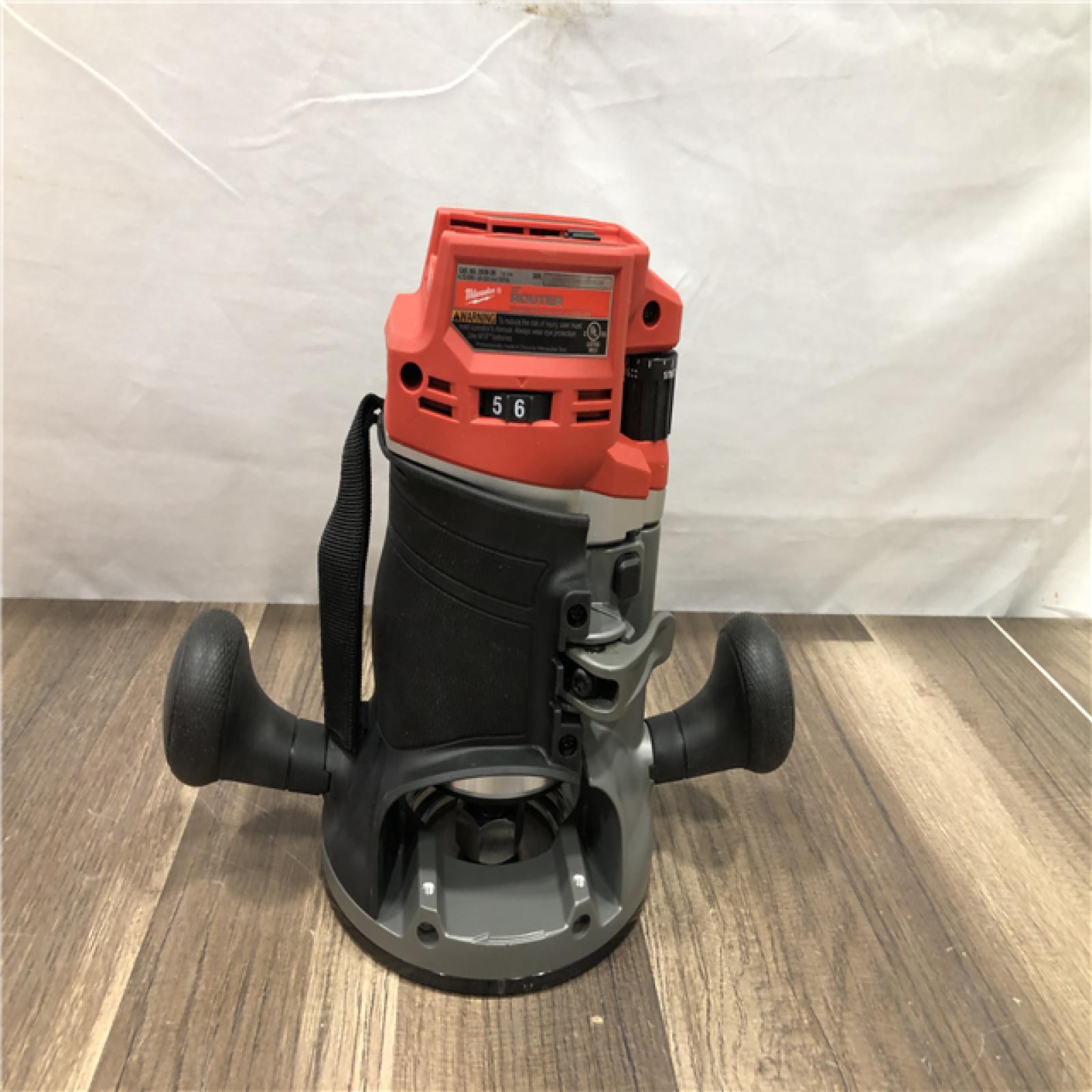 AS-IS Milwaukee M18 FUEL 18V Lithium-Ion Cordless Brushless 1/2 in. Router (Tool-Only)