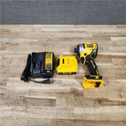 HOUSTON LOCATION - AS - IS DEWALT Atomic 20V Max Lithium-Ion Brushless Cordless Compact 1/4 in. Impact Driver Kit