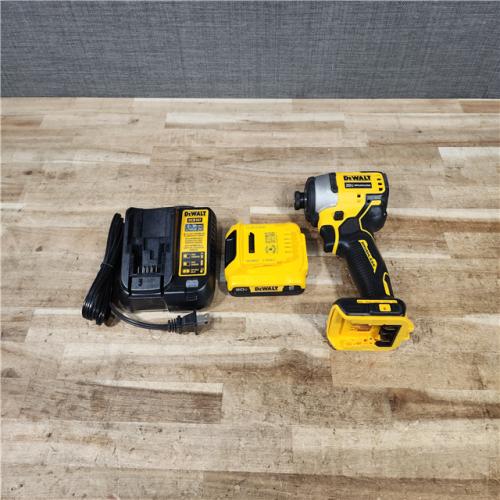 HOUSTON LOCATION - AS - IS DEWALT Atomic 20V Max Lithium-Ion Brushless Cordless Compact 1/4 in. Impact Driver Kit