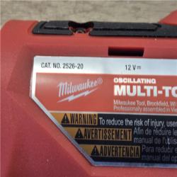 AS-IS Milwaukee FUEL 12V Cordless Oscillating Multi-Tool (Tool-Only)