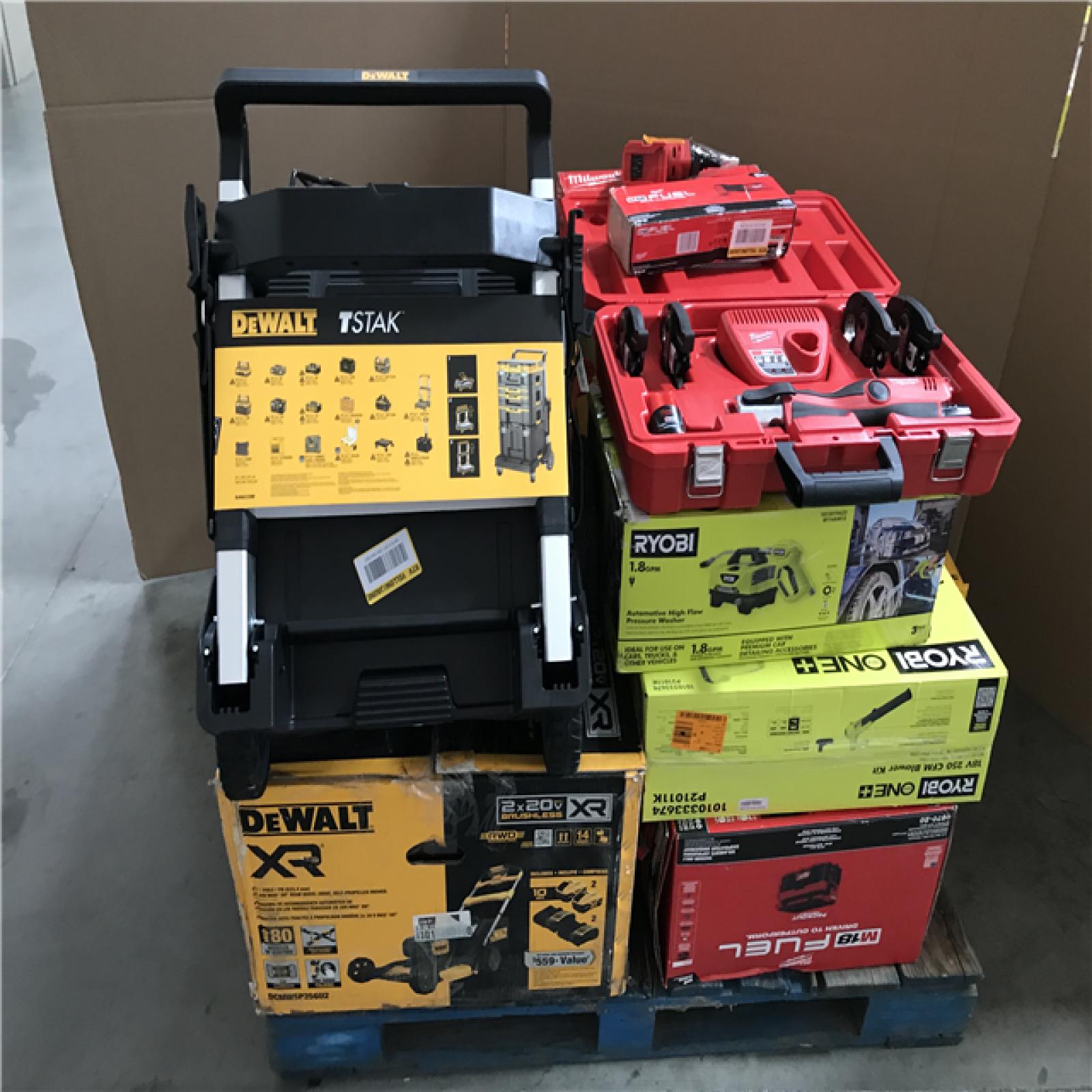 CALIFORNIA AS-IS TOOL PALLET
