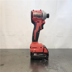 AS-IS- Milwaukee M18 Compact Brushless 1/4  Hex Impact Driver Kit
