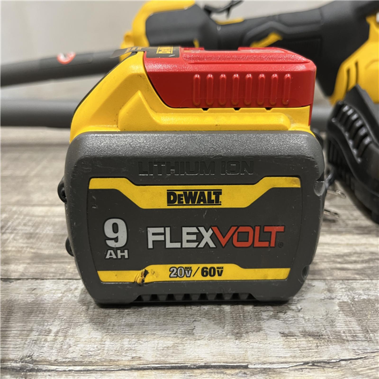 AS-IS DEWALT FLEXVOLT 60V MAX 17 in. Cordless Battery Powered Attachment Capable Trimmer Kit