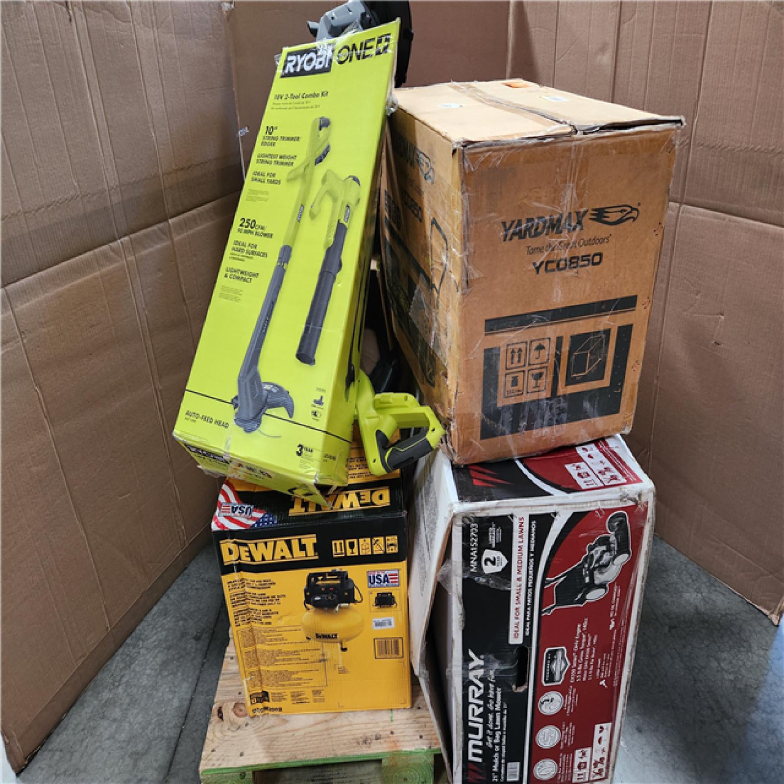 California As-Is Outdoor Power Equipment