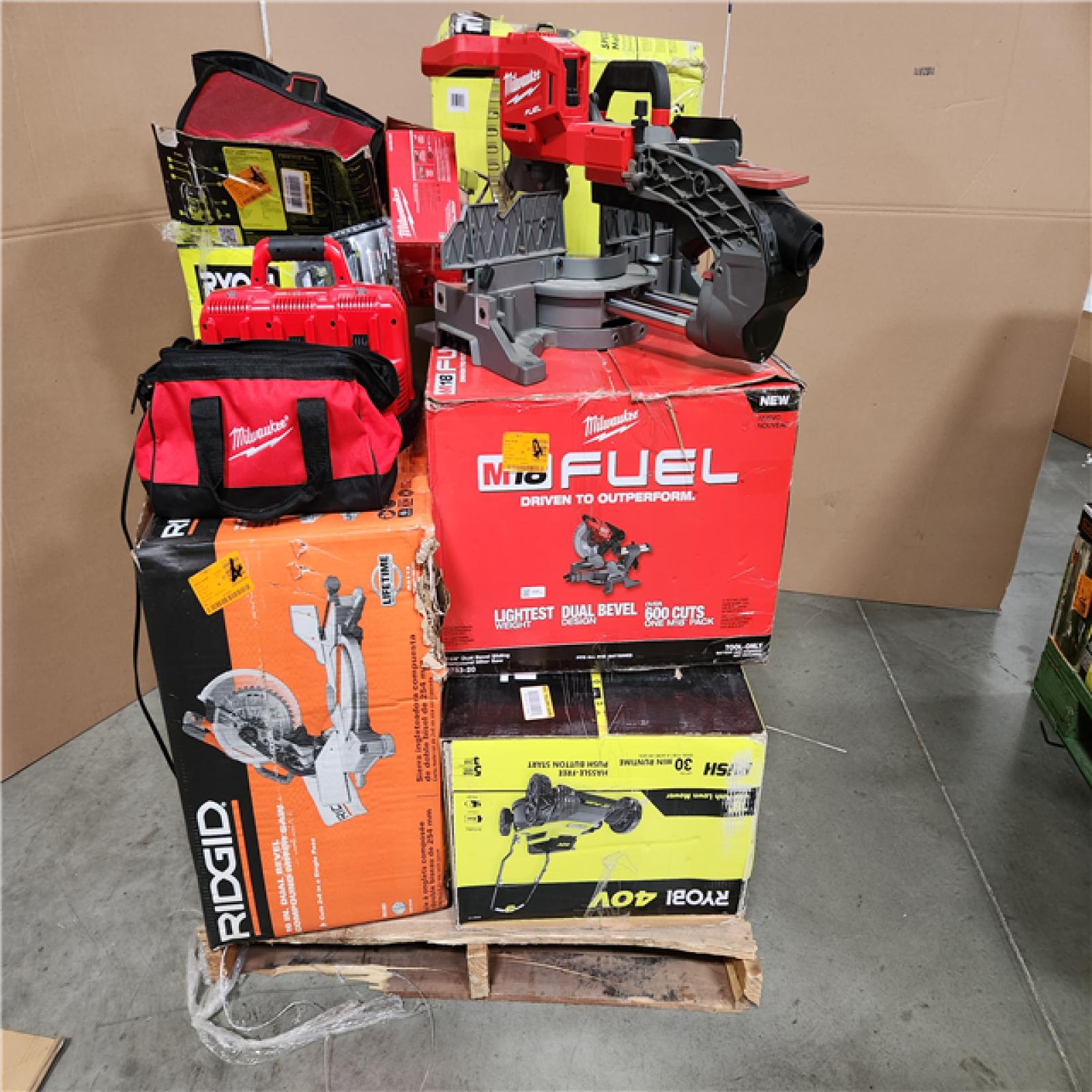 CALIFORNIA  AS-IS TOOL PALLET