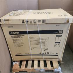 Phoenix NEW Husky Modular Tool Storage 52 in. W Standard Duty Black Mobile Workbench Cabinet with Pegboard