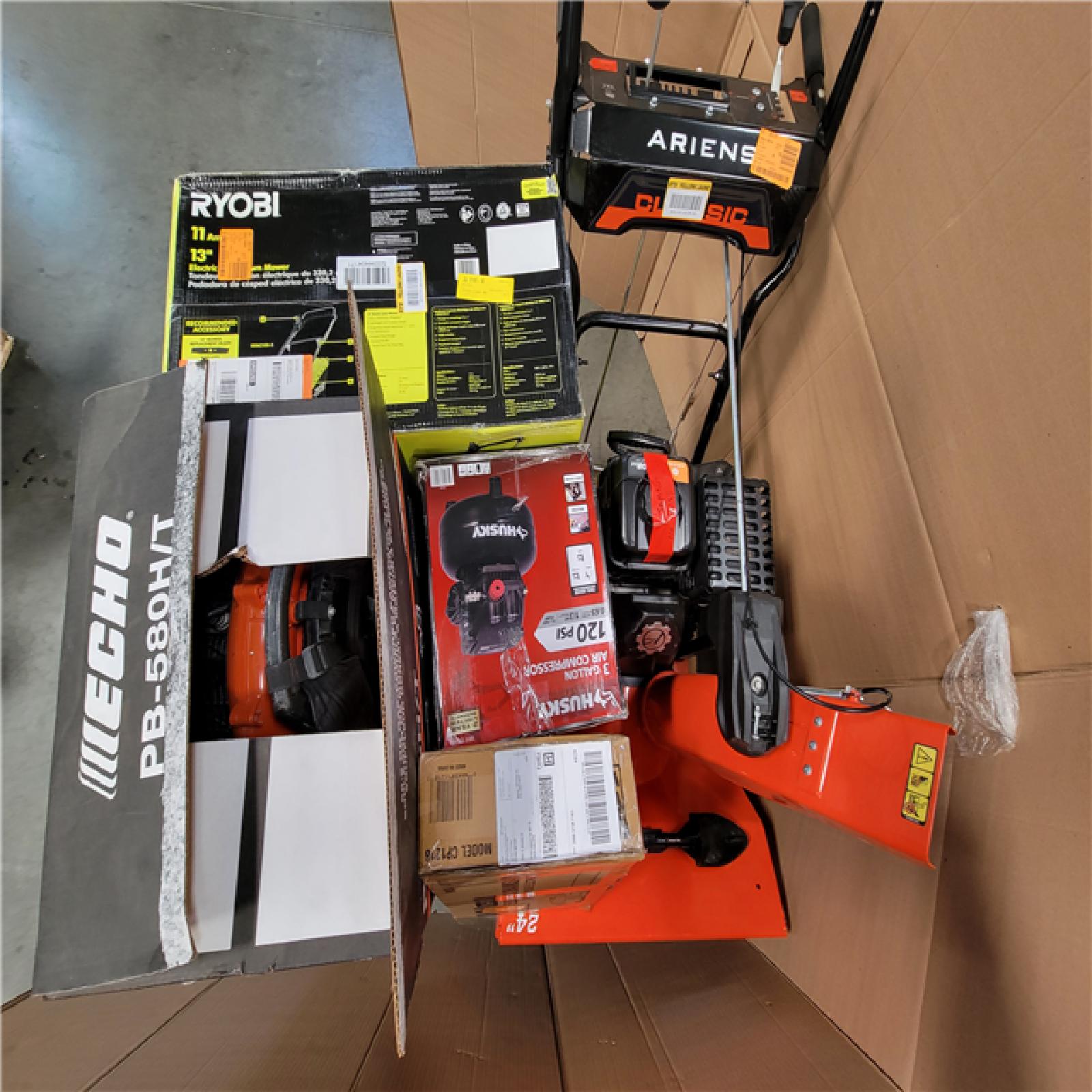 CALIFORNIA AS-IS OUTDOOR POWER EQUIPMENT