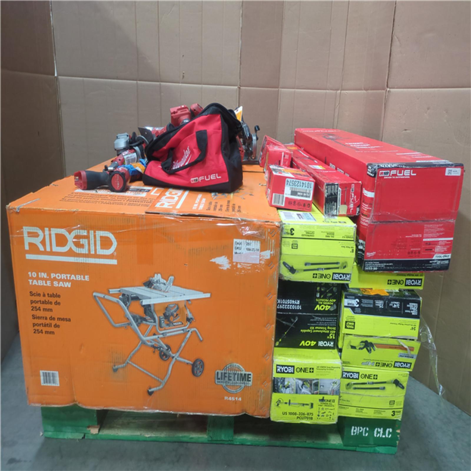 CALIFORNIA AS-IS TOOL PALLET