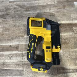 Houston Location AS-IS DeWalt ATOMIC Nail Gun 20V Max Lithium Charged Brushless Cordless 23 Ga. Pin Nailer Bare Tool Easy Adapter & Wide Applications