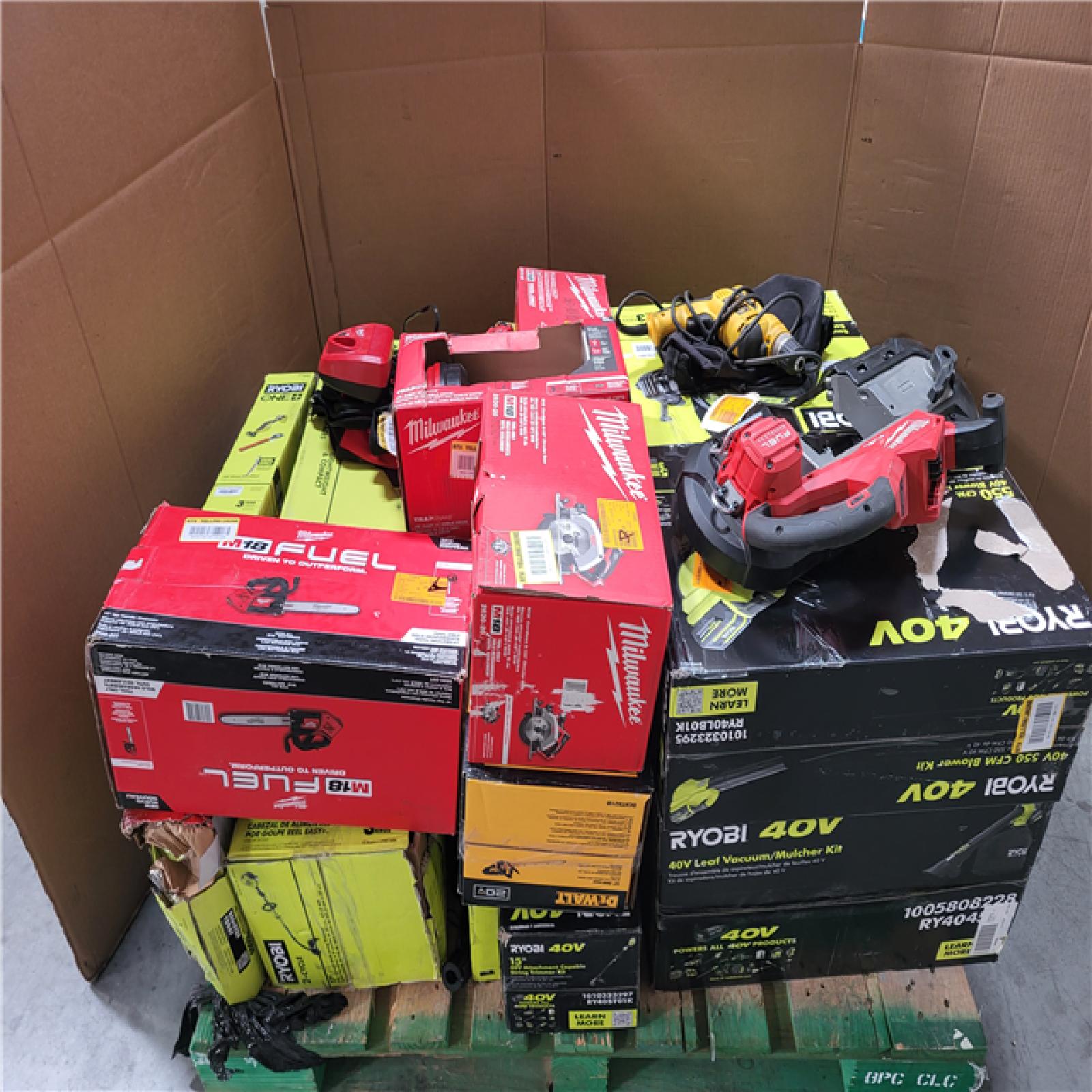 CALIFORNIA AS-IS TOOL PALLET