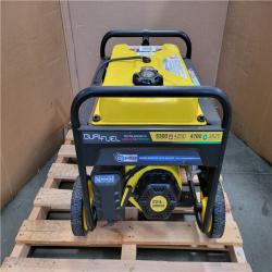 CALIFORNIA AS-IS CHAMPION 5 300 STARTING WATT 4 250 RUNNING WATT DUAL FUEL GENERATOR