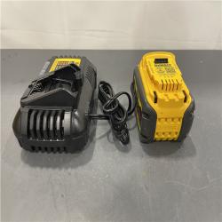 AS-IS - DEWALT FLEXVOLT 20V/60V MAX Lithium-Ion 6.0Ah Battery Pack with 6 Amp Output Charger