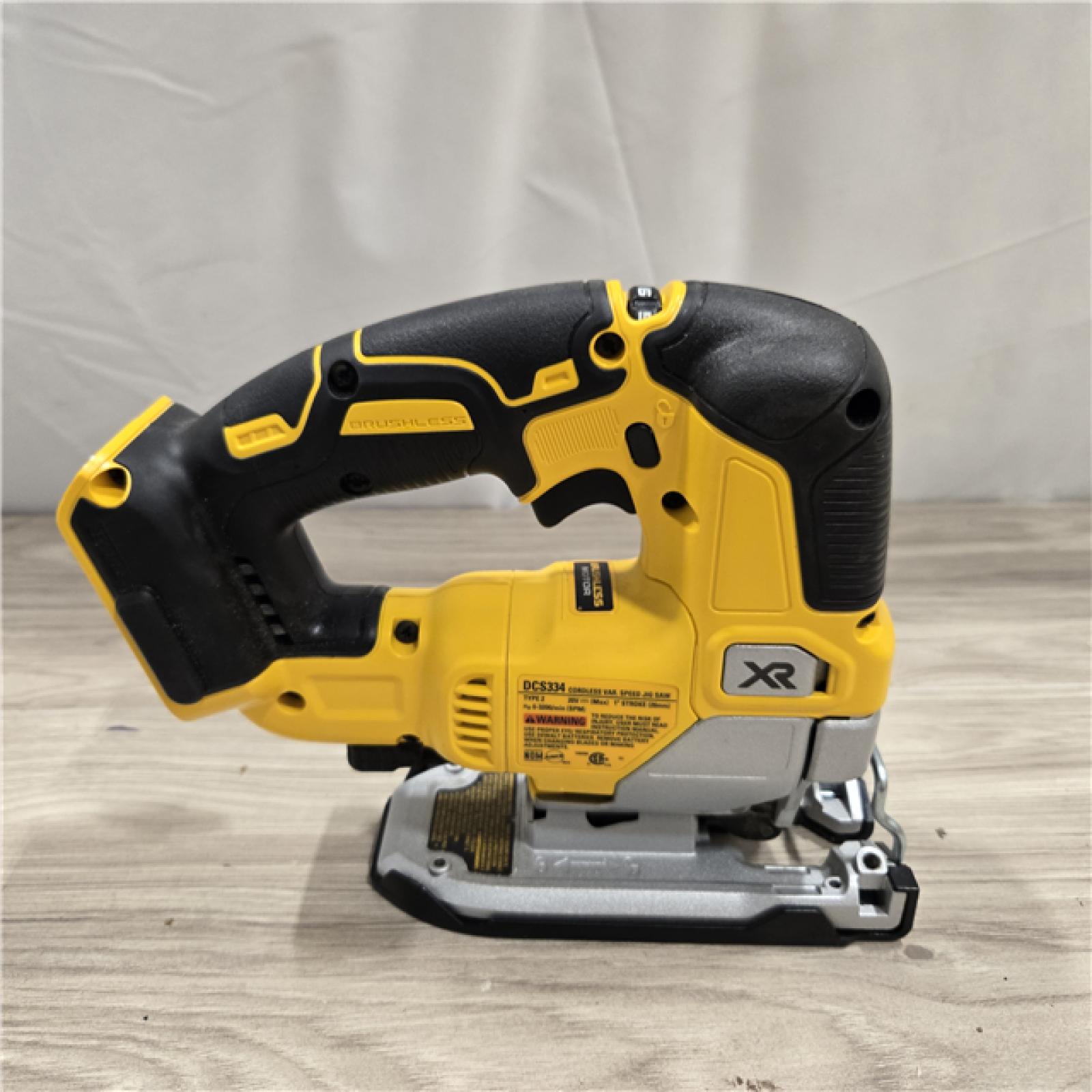 AS-IS 20V MAX XR Cordless Brushless Jigsaw (Tool Only)