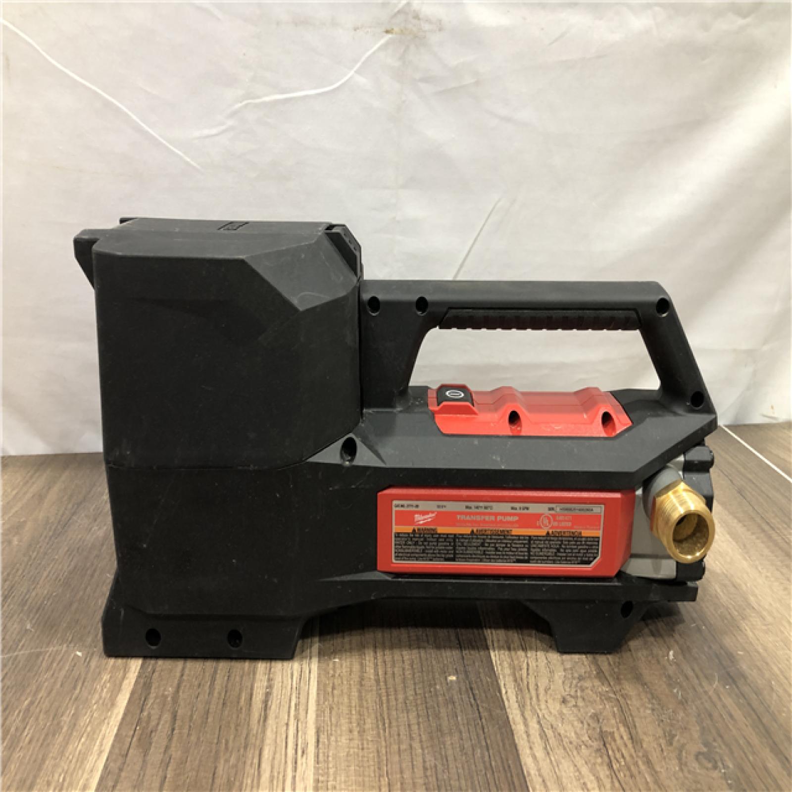 AS-IS Milwaukee M18 18-Volt 1/4 HP Lithium-Ion Cordless Transfer Pump (Tool Only)