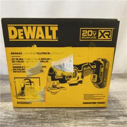 NEW - DEWALT Cordless Brushless 3-Speed Oscillating Multi Tool Kit