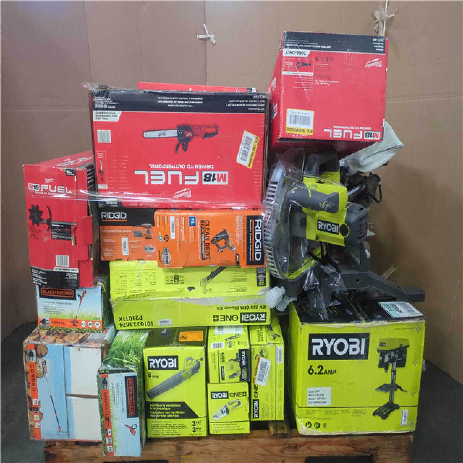 CALIFORNIA AS-IS TOOL PALLET