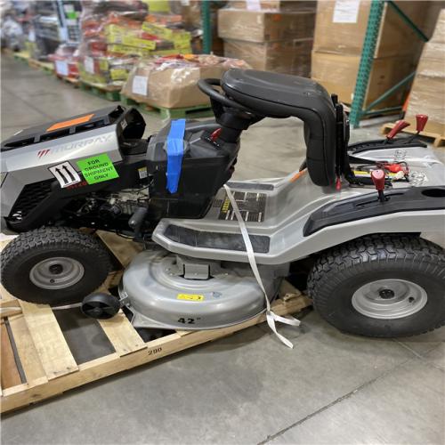 Dallas Location - As-Is Murray MT200 42 in. 19.0 HP Gas Riding Lawn Tractor Mower