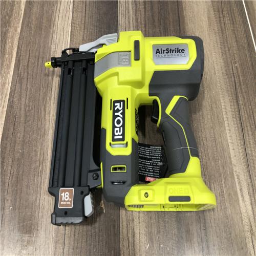 AS-IS RYOBI ONE+ 18V 18-Gauge Cordless AirStrike Brad Nailer (Tool Only)