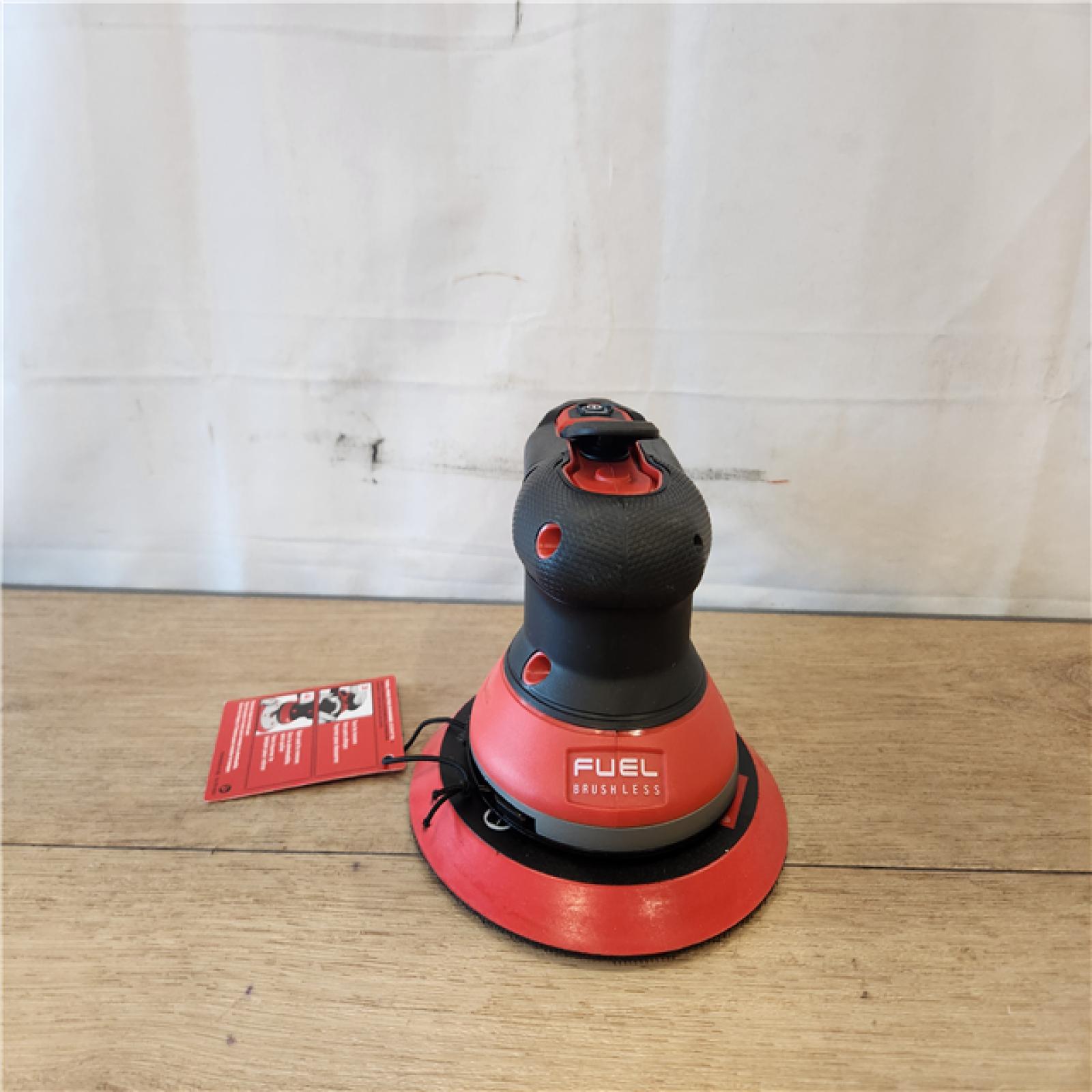 AS-IS- Milwaukee FUEL 12V Lithium-Ion Brushless Cordless 6 in. Random Orbital Sander (3/16 in. Orbit) Tool-Only