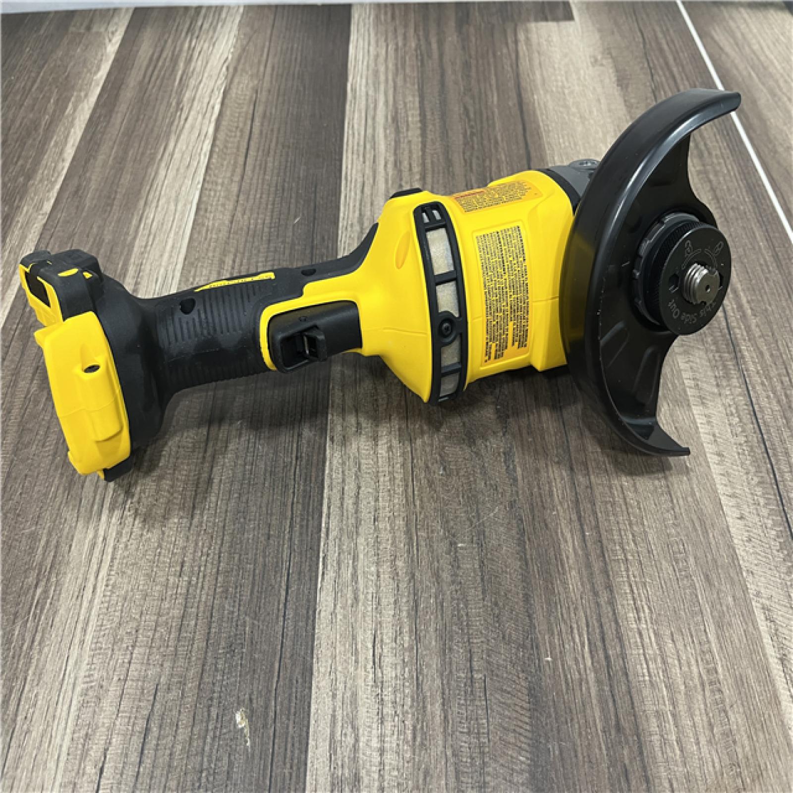 GOOD DEWALT 60V MAX Cordless Brushless 4.5 in. to 6 in. Small Angle Grinder with Kickback Brake (Tool Only)