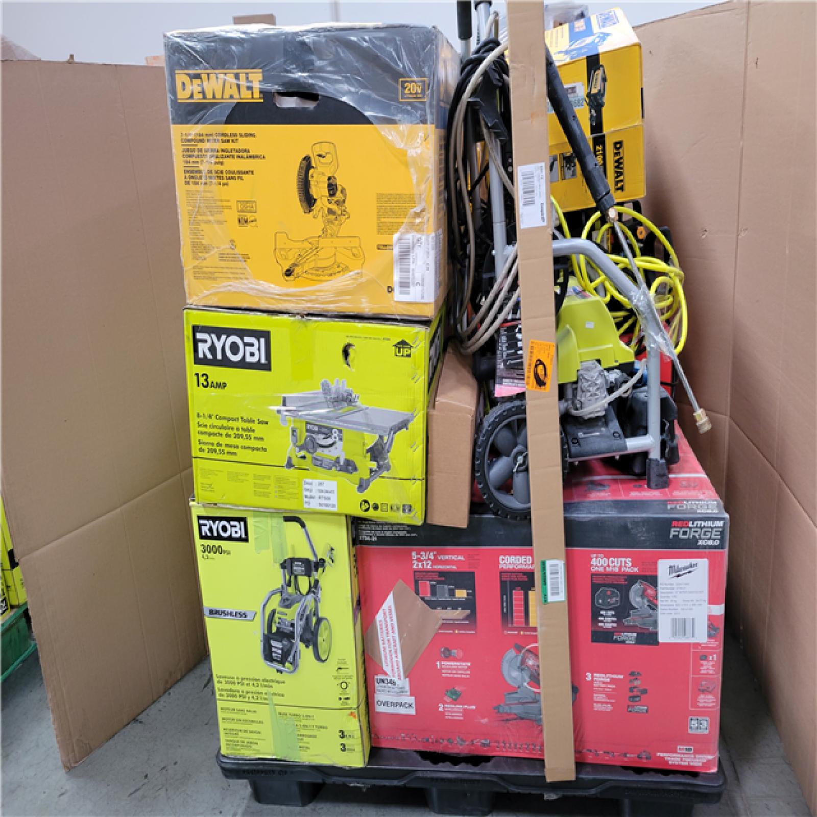 CALIFORNIA AS-IS TOOL PALLET