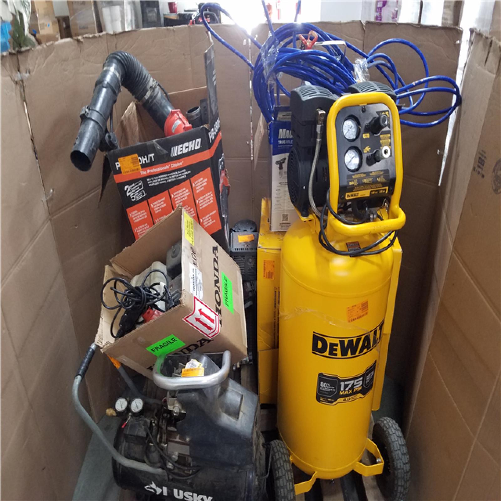 CALIFORNIA AS-IS OUTDOOR POWER EQUIPMENT
