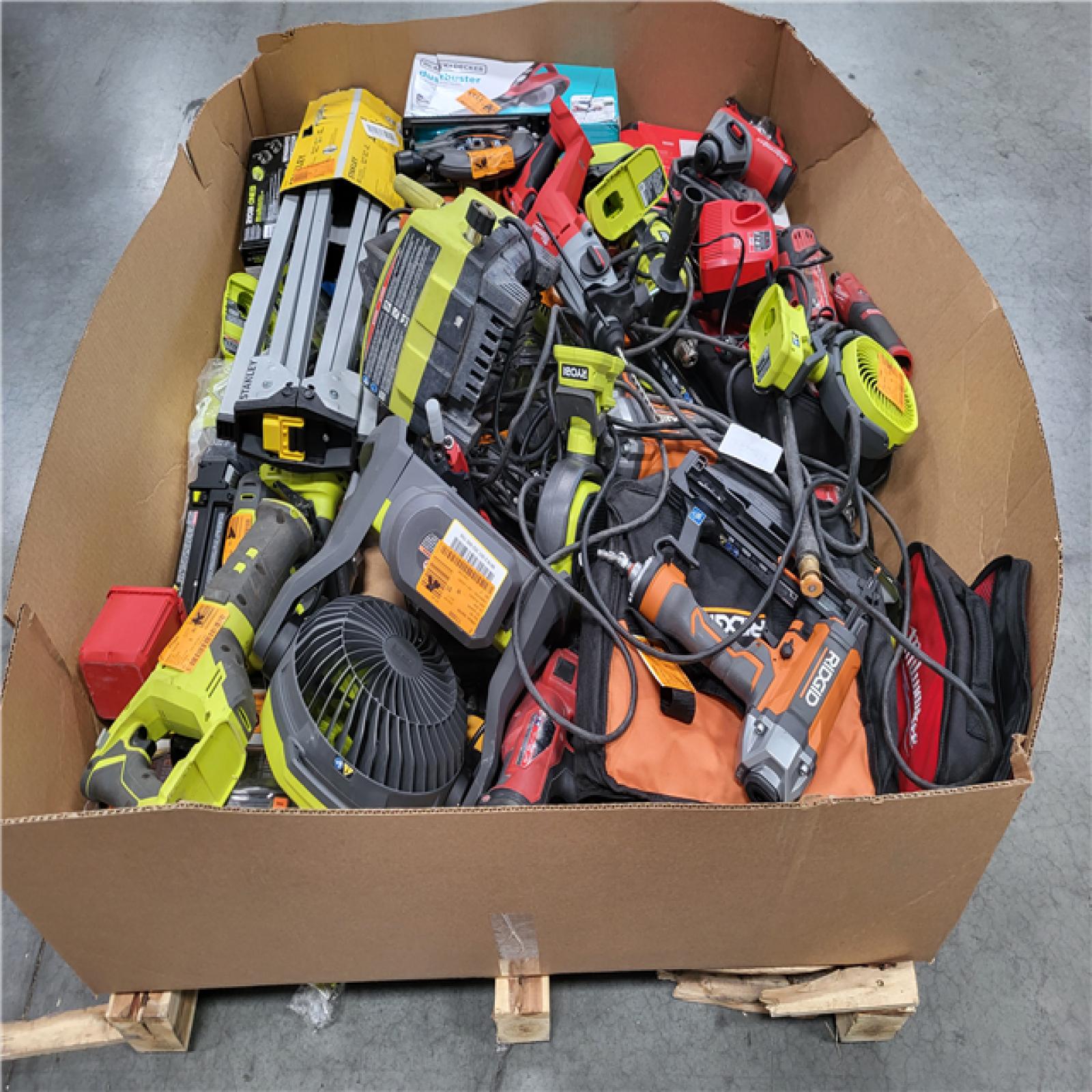CALIFORNIA AS-IS TOOL PALLET
