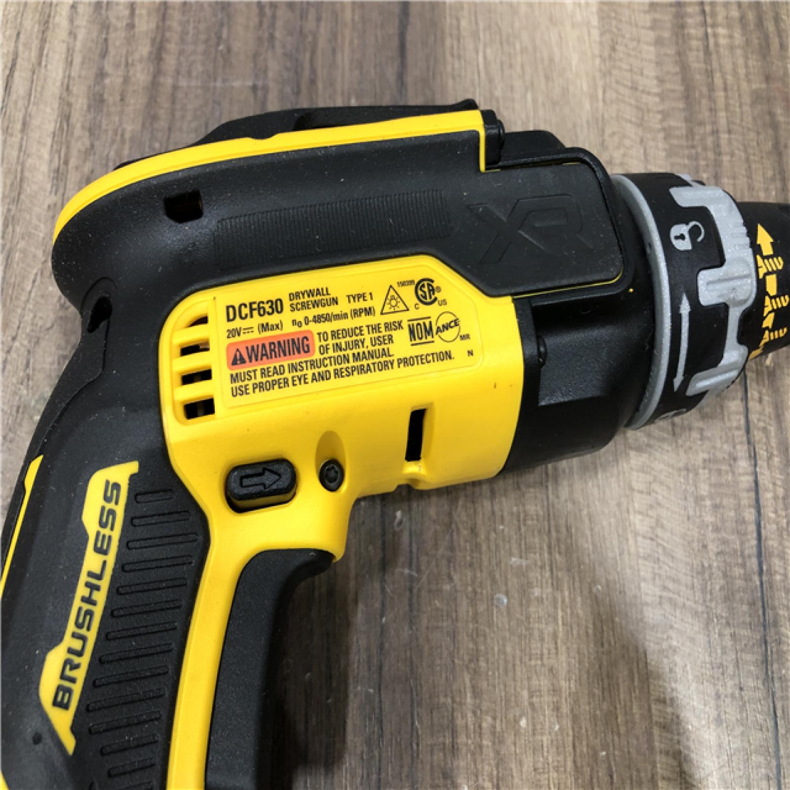 AS-IS DEWALT XR 20V MAX Lithium-Ion Cordless Brushless Screw Gun (Tool Only)