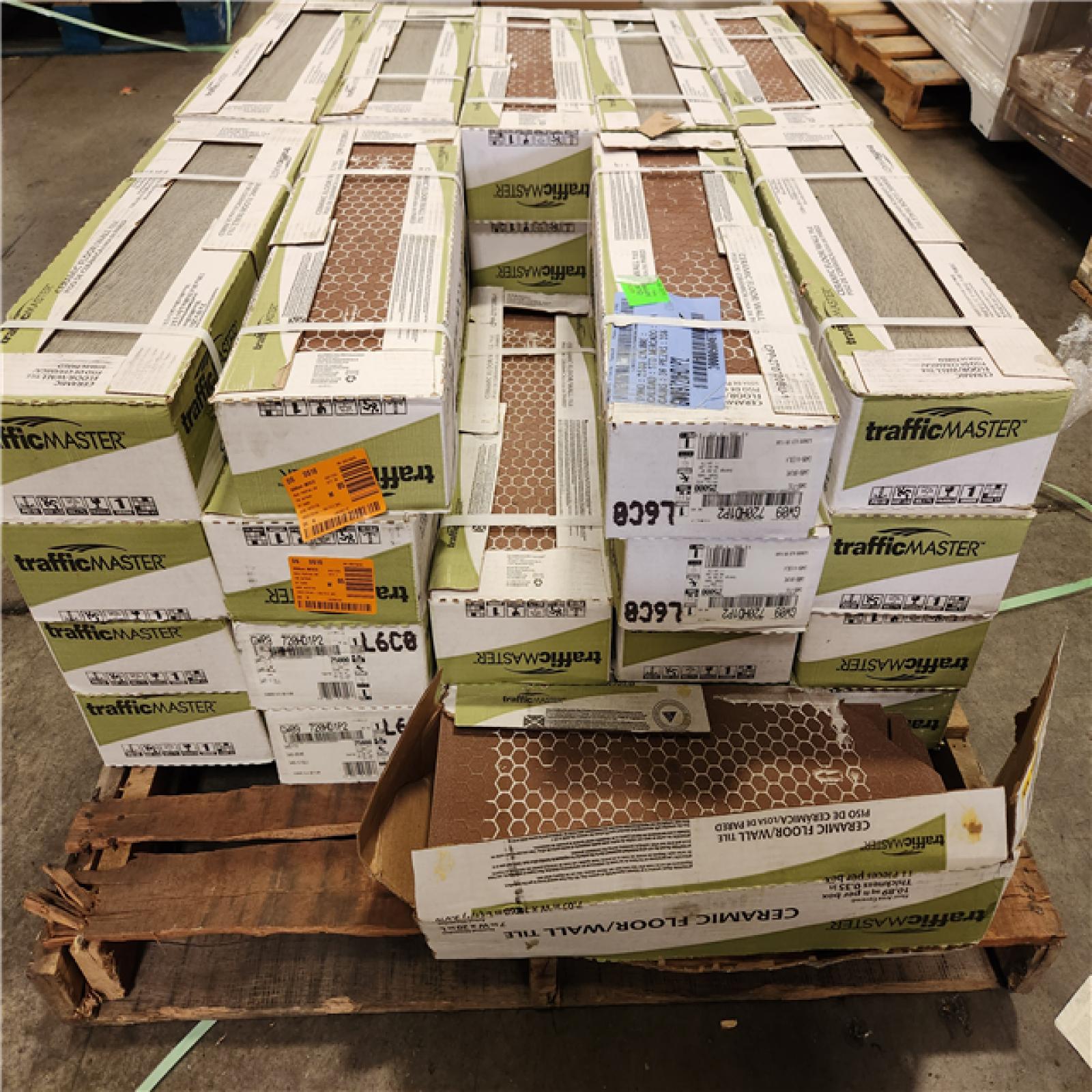 Phoenix Location TrafficMaster Glenwood Fog 7 in. x 20 in. Ceramic Floor and Wall Tile (413 sq. ft. 38 case)