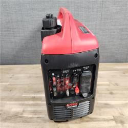 HOUSTON LOCATION - AS-IS 1500-Watt Recoil Start Gasoline Powered Ultra-Light Inverter Generator with 60cc OHV Engine and CO Sensor Shutdown