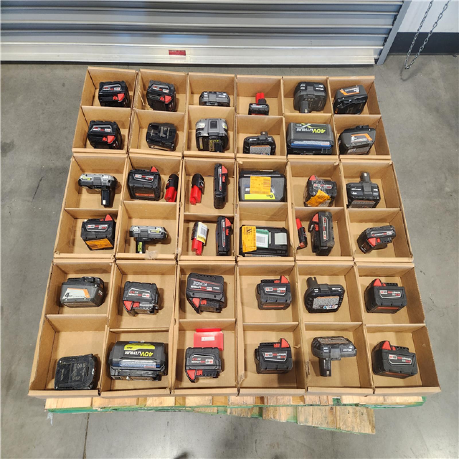 DALLAS LOCATION - AS-IS BATTERY PALLET