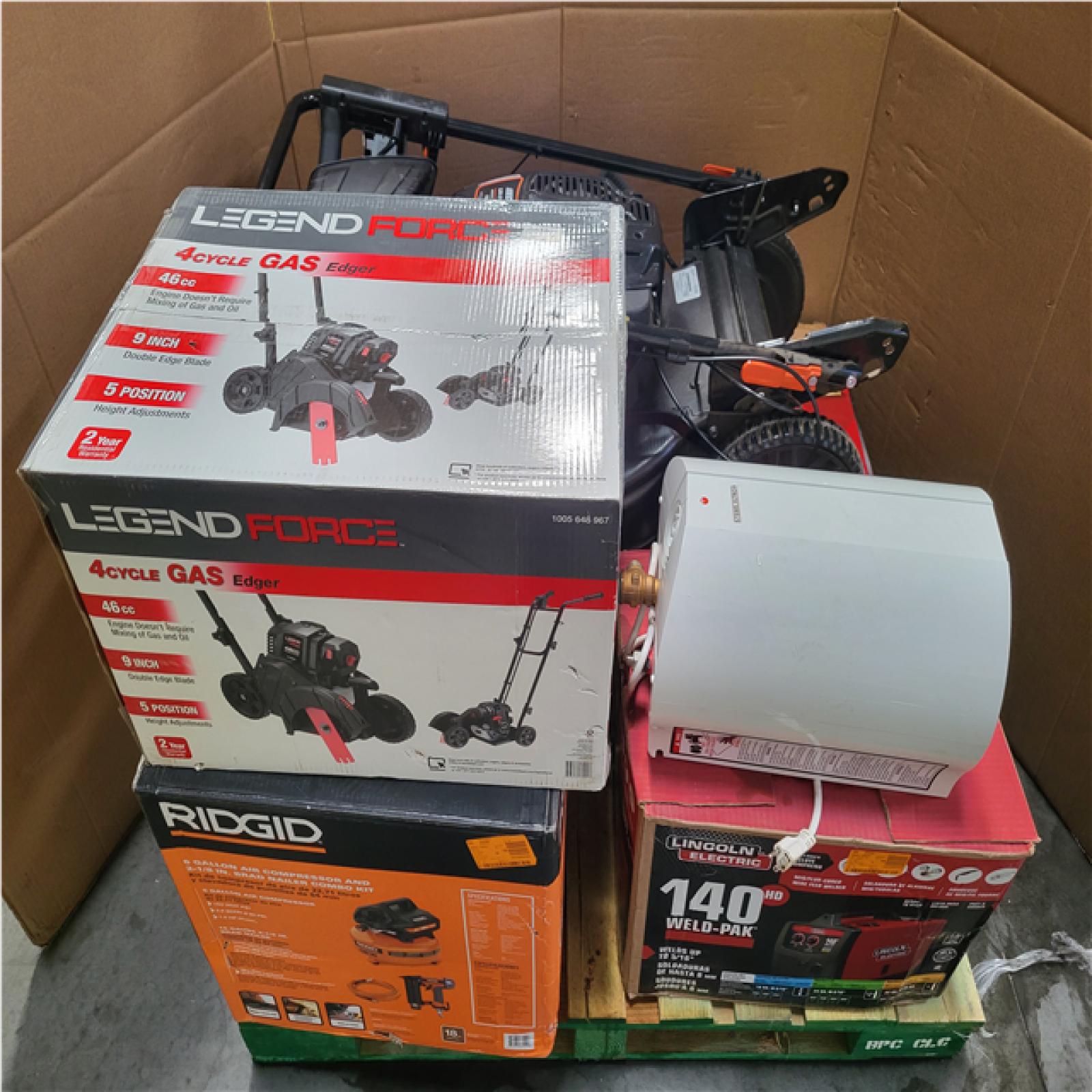 CALIFORNIA AS-IS OUTDOOR POWER EQUIPMENT