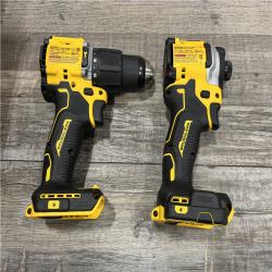 AS-IS DEWALT ATOMIC 20V MAX Lithium-Ion Cordless 2-Tool Combo Kit