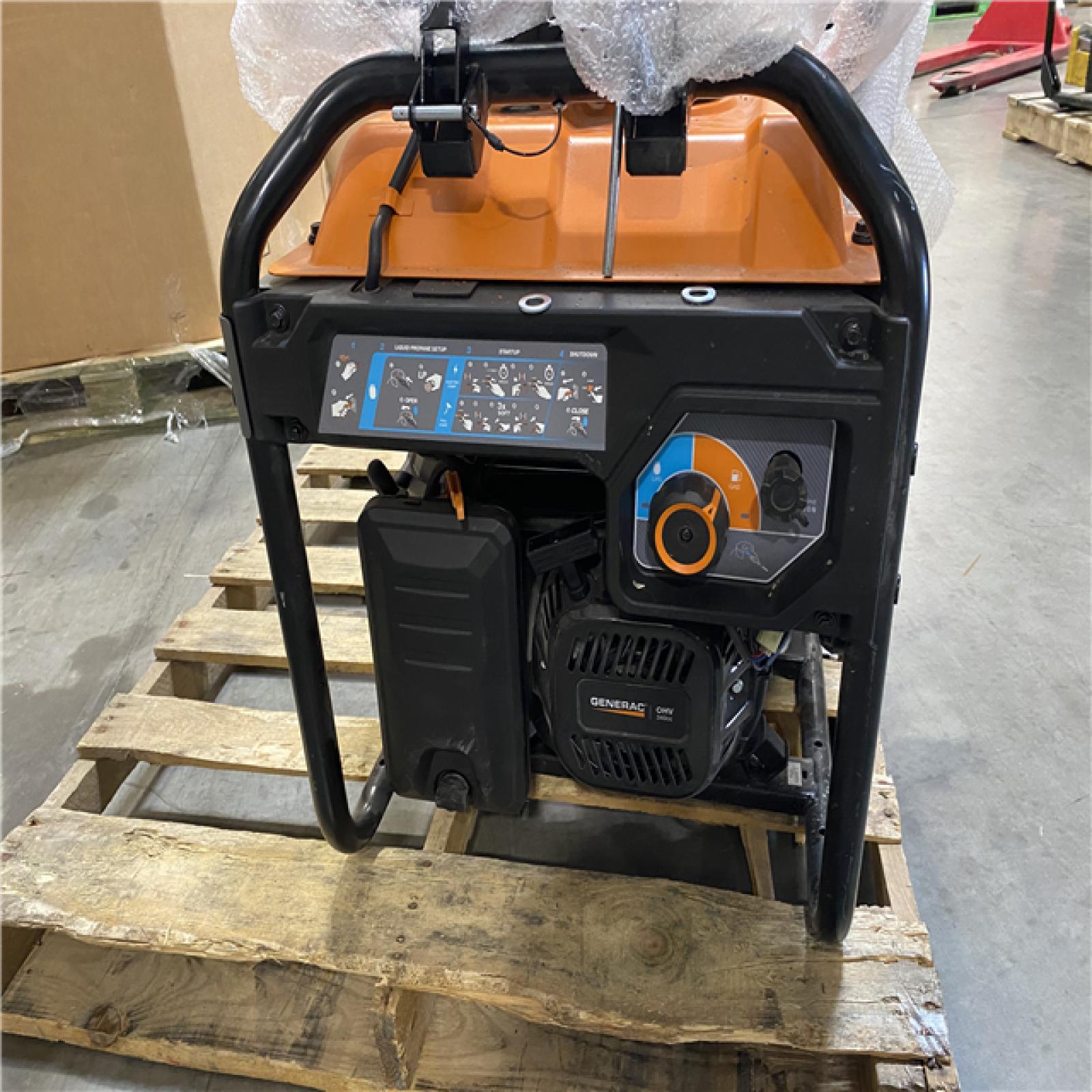 Dallas Location - As-Is Generac GP 6500-Watt Gas-Powered Portable Generator