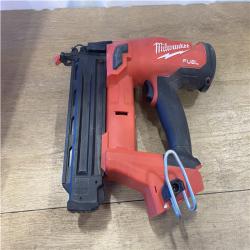AS-IS Milwaukee FUEL 18-Volt Lithium-Ion Brushless Cordless Gen II 18-Gauge Brad Nailer (Tool-Only)