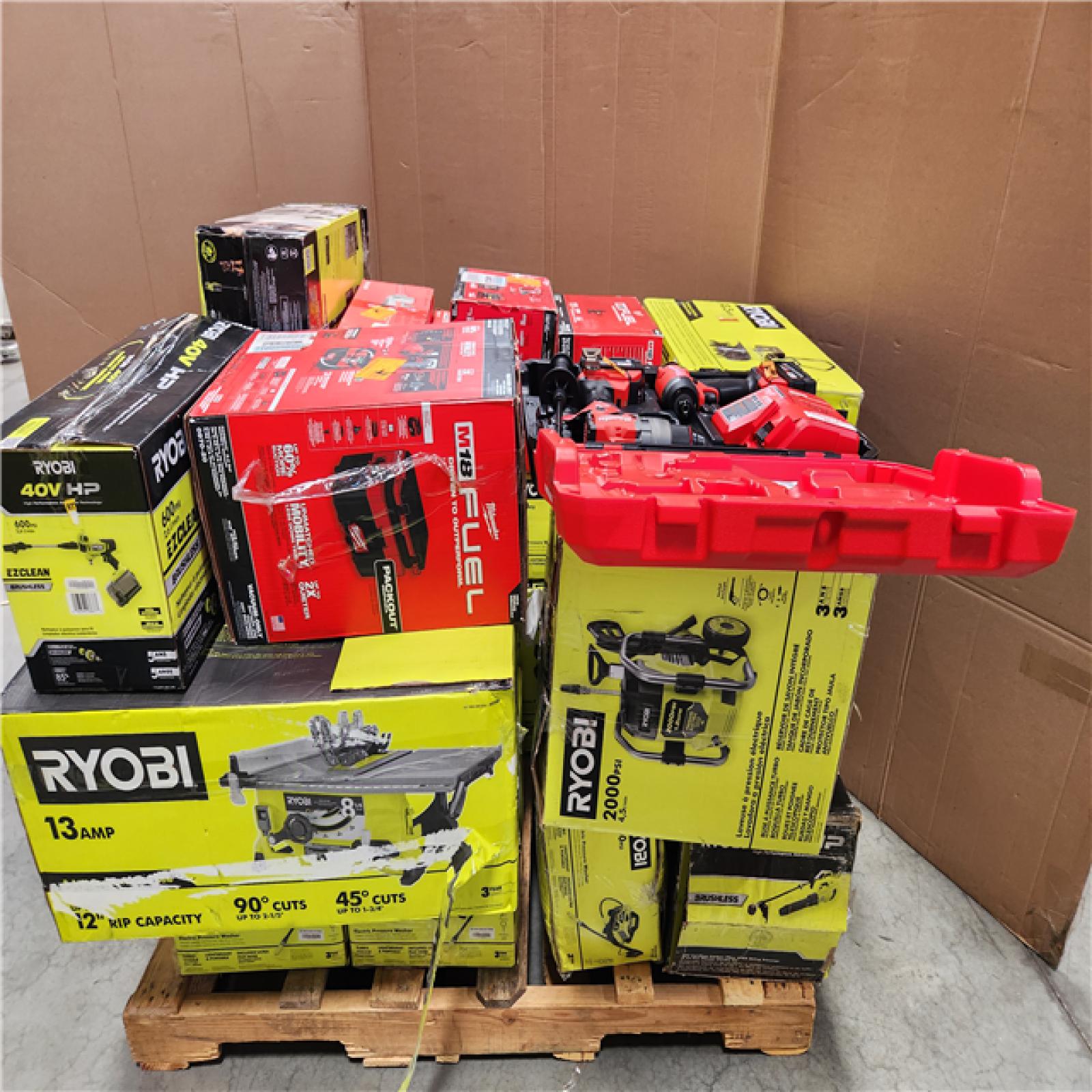 CALIFORNIA AS-IS TOOL PALLET