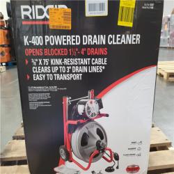 CALIFORNIA AS-IS RIGID K-400 DRAIN CLEANER