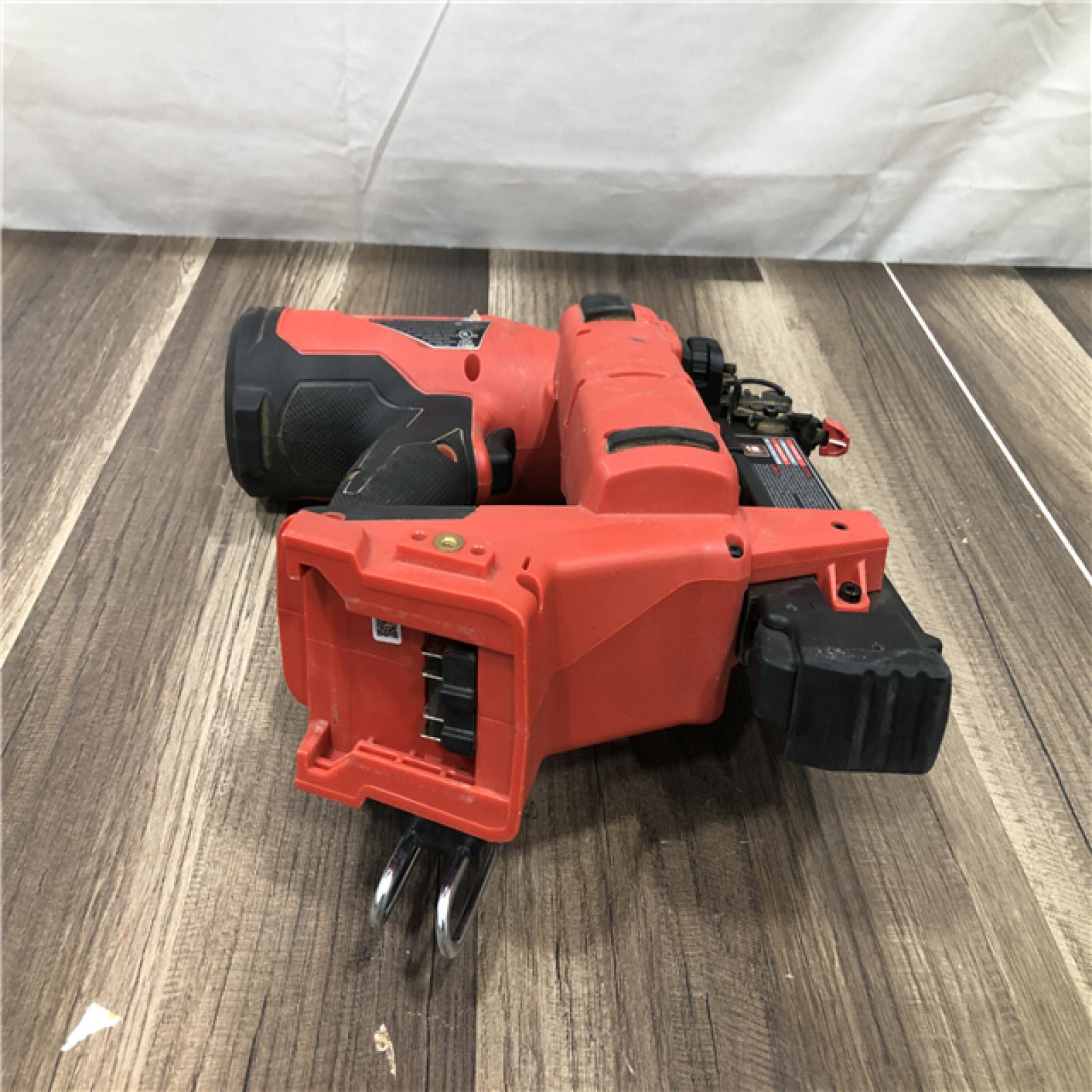 AS-IS Milwaukee  FUEL 18-Volt Lithium-Ion Brushless Cordless Gen II 18-Gauge Brad Nailer (Tool-Only)