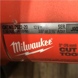 AS-IS Milwaukee FUEL 12V Lithium-Ion Brushless Cordless 3 in. Cut Off Saw (Tool-Only)