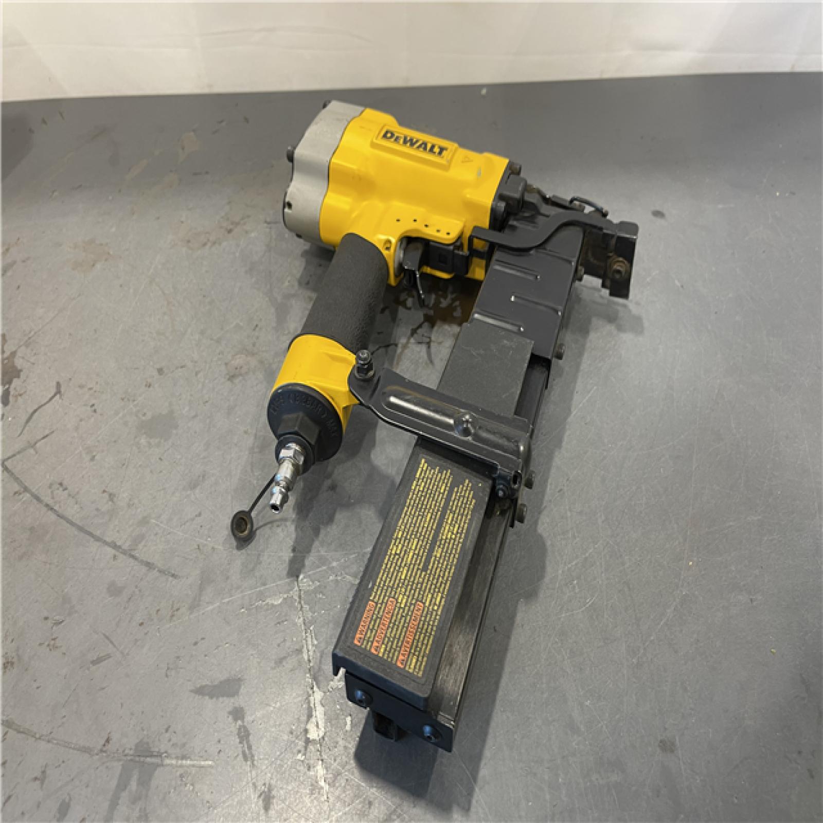 AS-IS - DeWalt Corded Pneumatic 16-Gauge 1 in. Crown Lathing Stapler