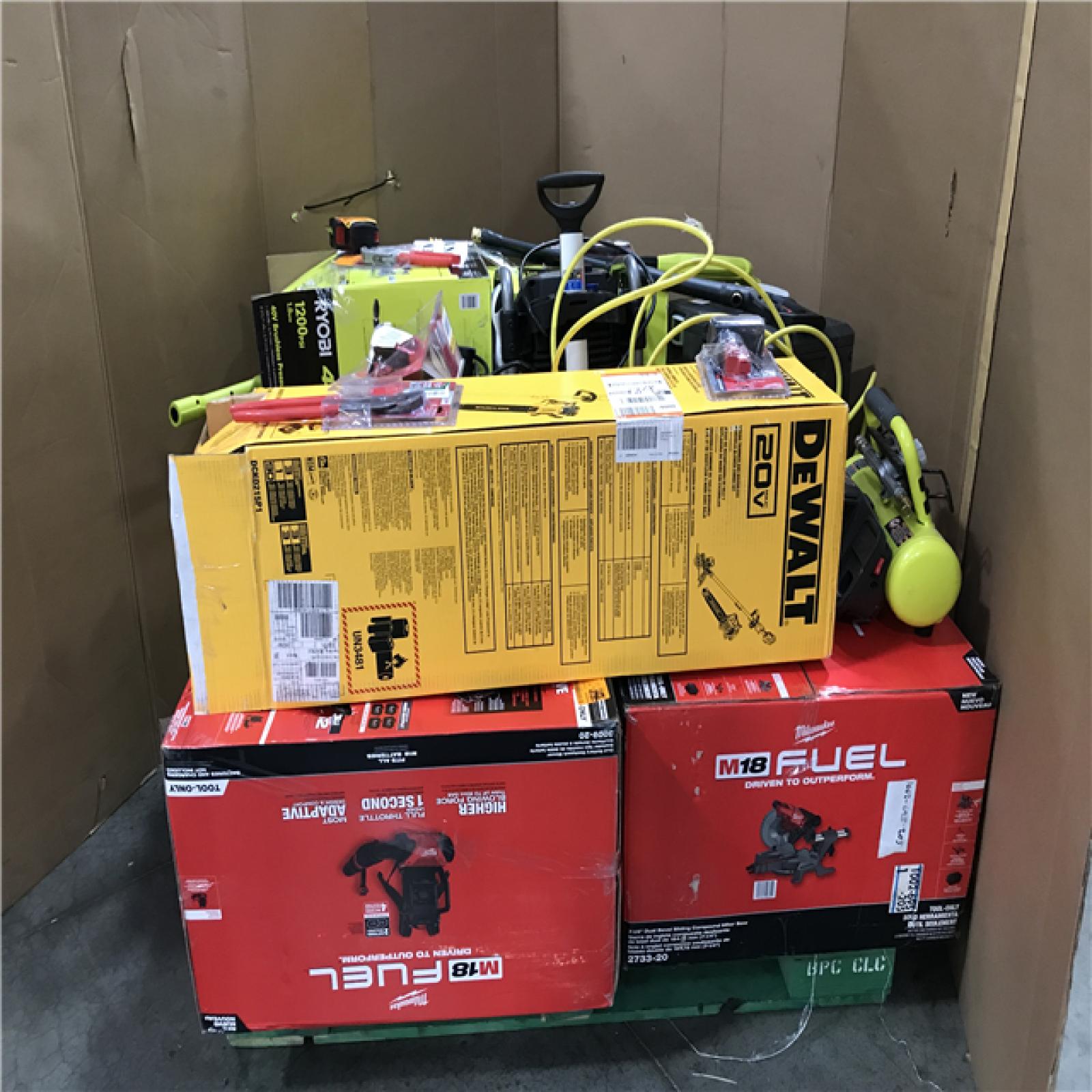 CALIFORNIA AS-IS TOOL PALLET