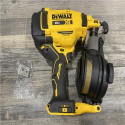 AS-IS DEWALT 20V MAX 15-Degree Electric Cordless Roofing Nailer (Tool Only)