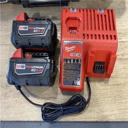 AS-IS Milwaukee FUEL 18V Lithium-Ion Brushless Cordless Hammer Drill and Impact Driver Combo Kit