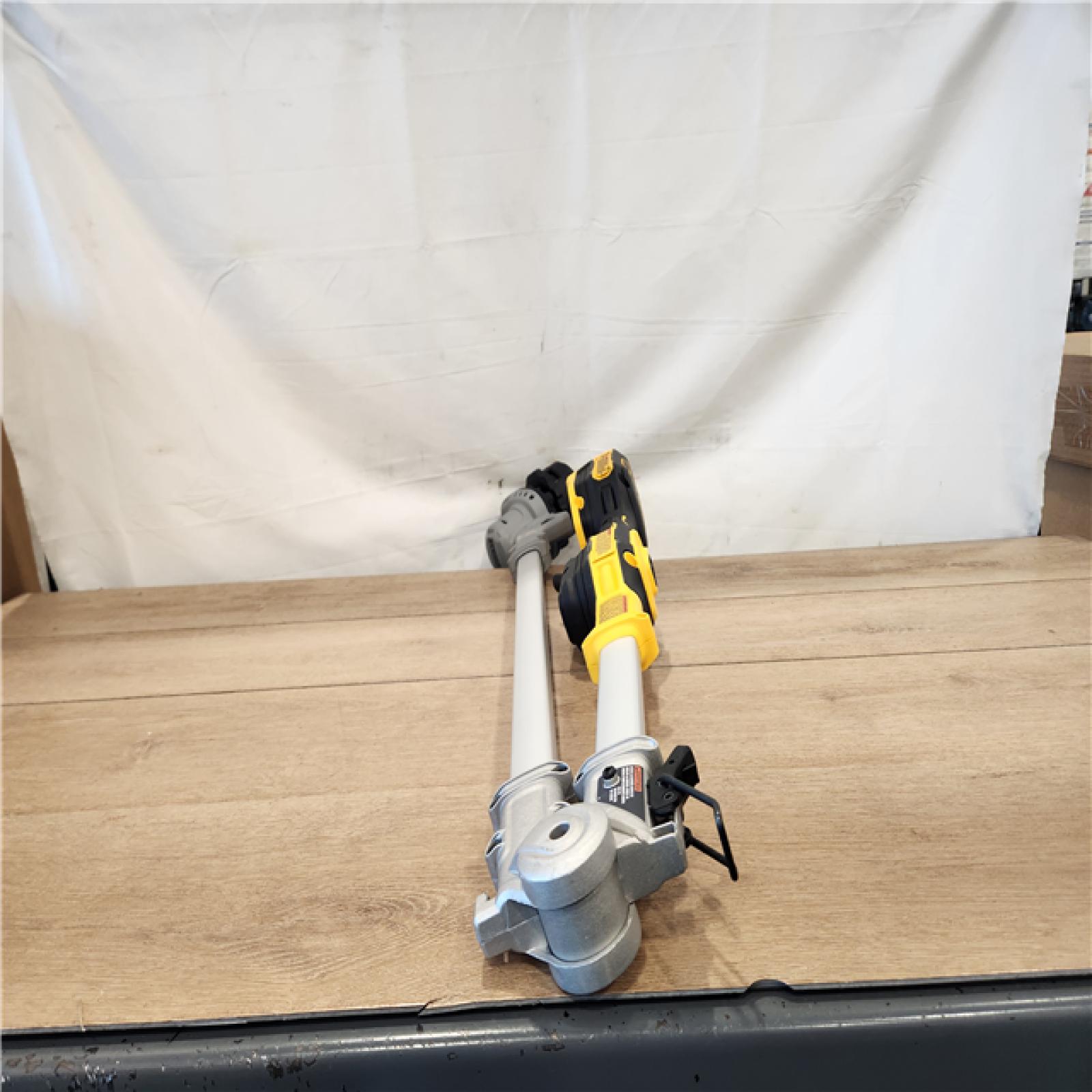 AS-IS- DeWalt 20V MAX 14 in. Brushless Cordless Battery Powered Foldable String Trimmer Kit with (1) 5 Ah Battery & Charger