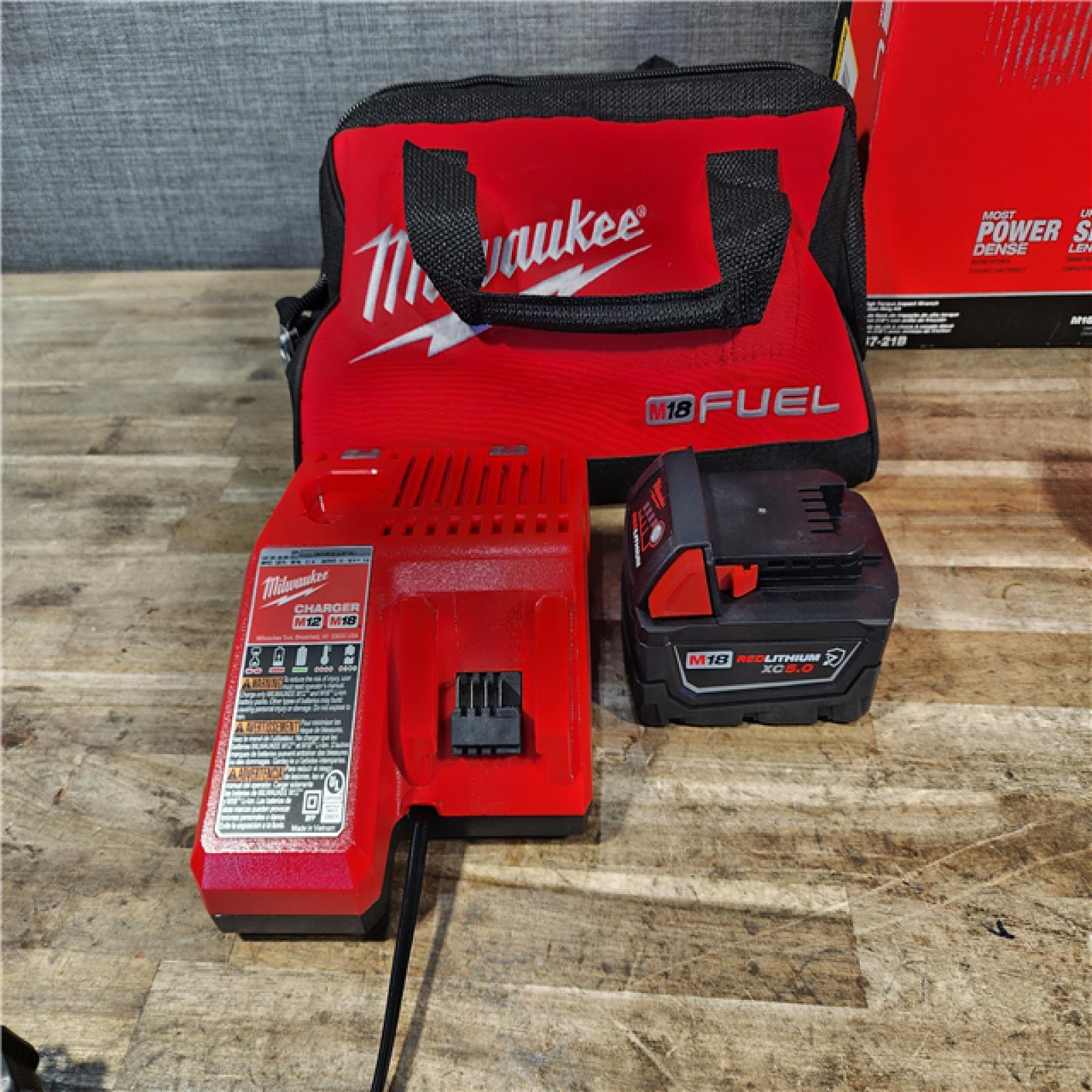 HOUSTON LOCATION - AS-IS Milwaukee FUEL 18V Lithium-Ion Brushless Cordless 1/2 in. Impact Wrench w/Friction Ring Kit