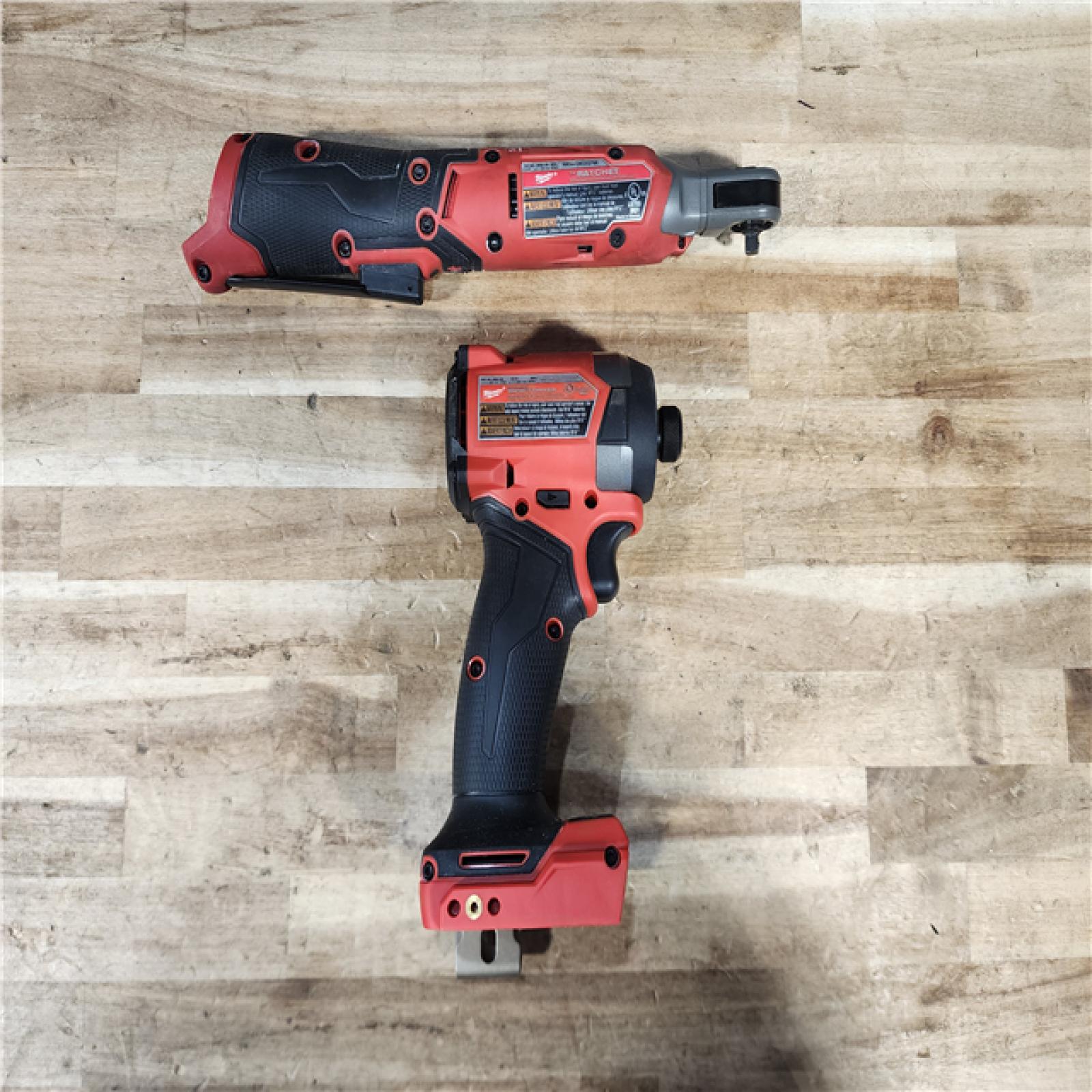 HOUSTON LOCATION - AS-IS MILWAUKEE 2 TOOL COMBO