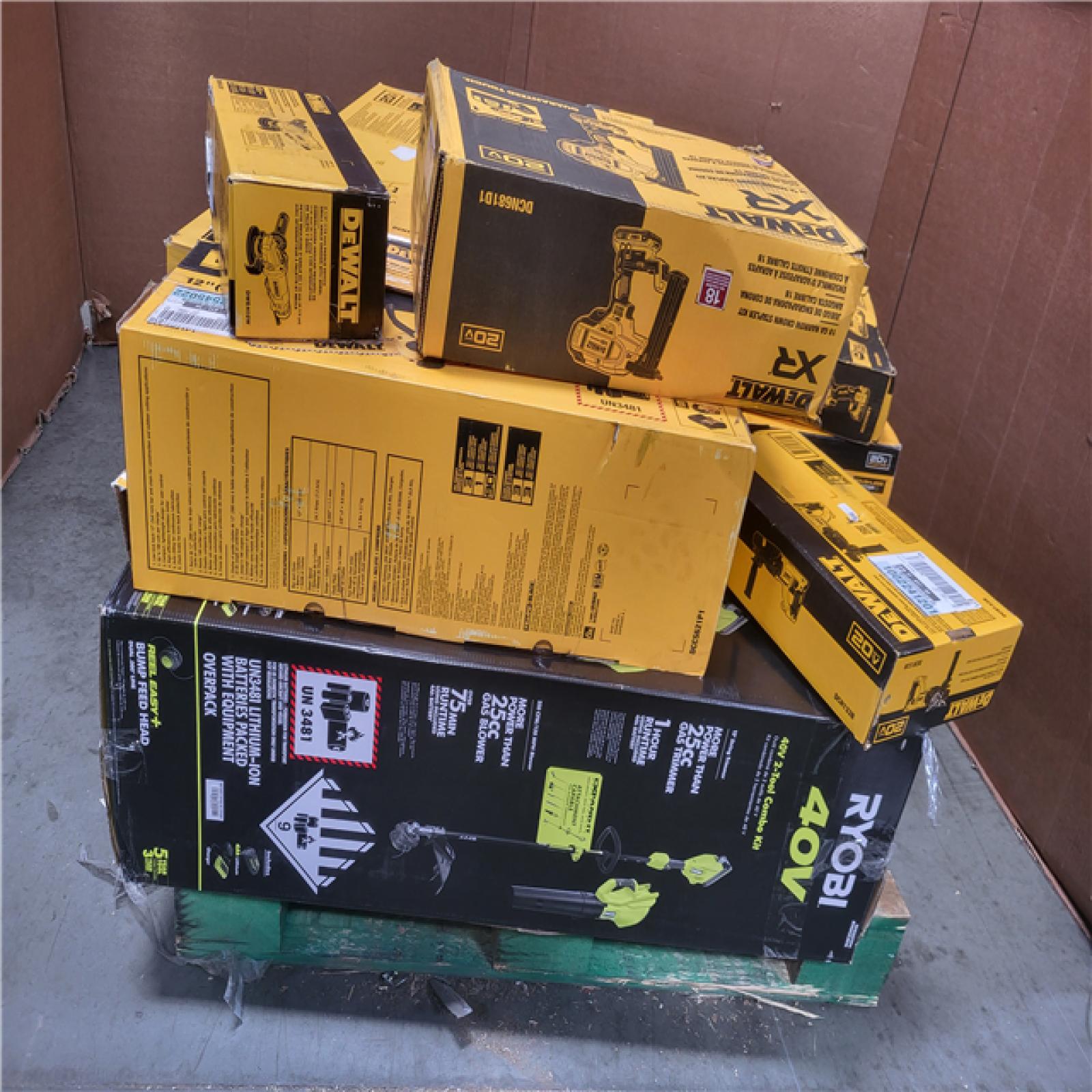 CALIFORNIA AS-IS TOOL PALLET