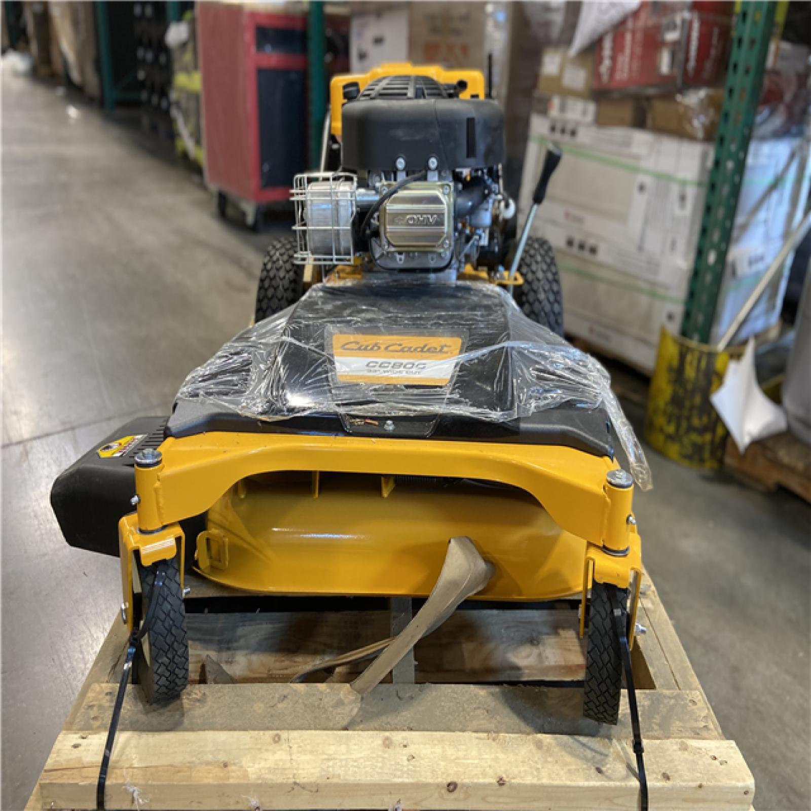 DALLAS LOCATION - Cub Cadet 33 in. 10.5 HP Briggs and Stratton Electric Start Gas Engine Wide Area Walk Behind Self Propelled Lawn Mower