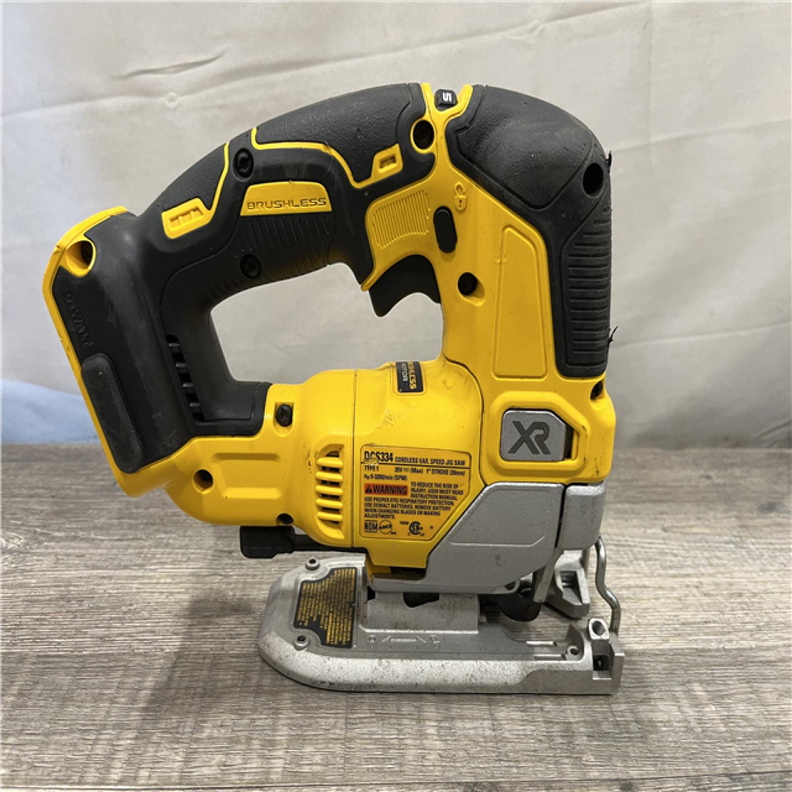 AS-IS DEWALT 20V MAX XR Cordless Brushless Jigsaw (Tool Only)