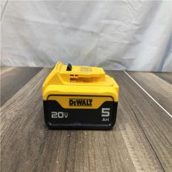 AS-IS DEWALT 20V MAX Lithium-Ion 5.0 Ah Battery and Charger